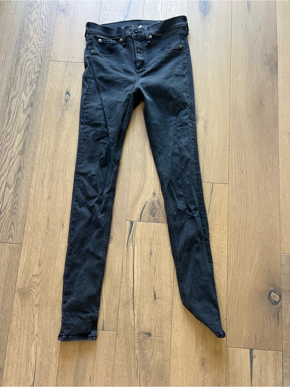 rag & bone Black Skinny Jeans — Sleek Slim Fit